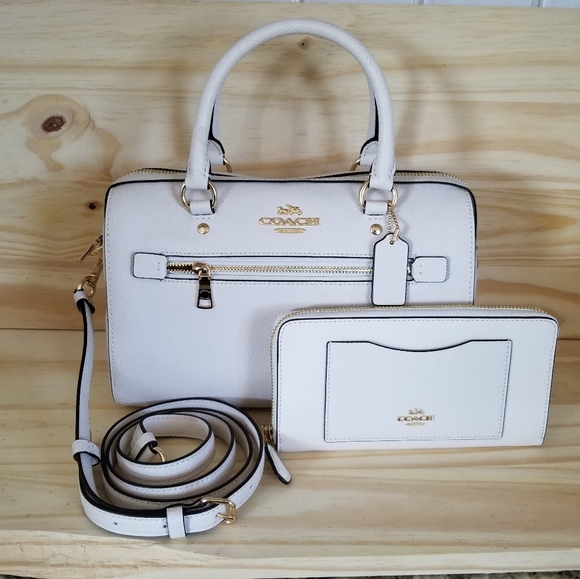 Coach Rowan satchel and wallet - Picture 1 of 9
